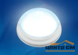 Светильник Uniel светодиодный влагозащищенный ULW-R05 8W/DW, белый, круг, 8Вт, 800Лм, 6500К, IP64, 220В