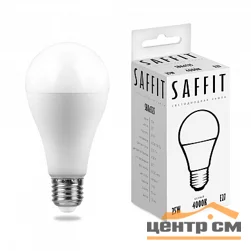 Лампа светодиодная 25W E27 230V 4000K (белый) Шар SAFFIT, SBA6525