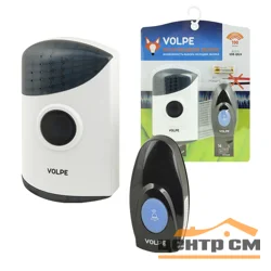 Звонок Volpe UDB-Q024 W-R1T1-16S-100M-WH беспроводной белый