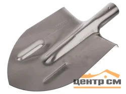 Лопата штыковая с ребрами жесткости остроконечная (НЕРЖ) ЛКО сталь-2 мм