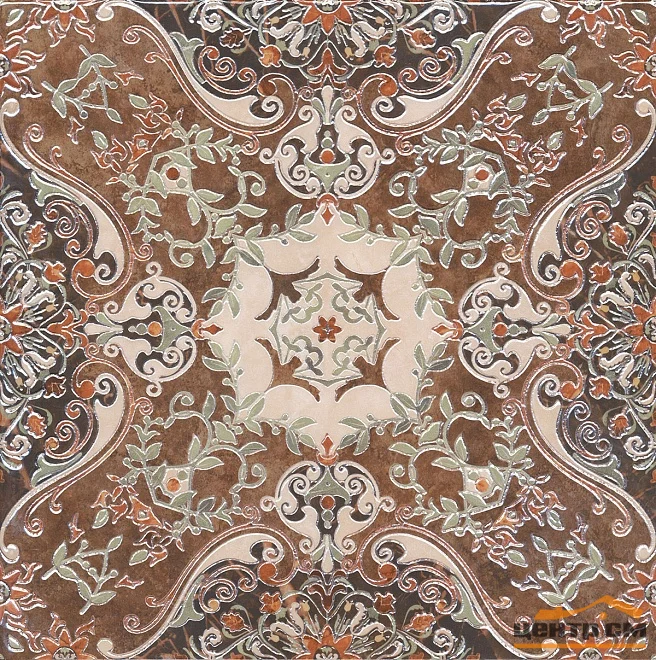 Плитка KERAMA MARAZZI Мраморный дворец ковёр центр лаппатированный декор 40,2х40,2х8 арт. HGD\A176\ SG1550L