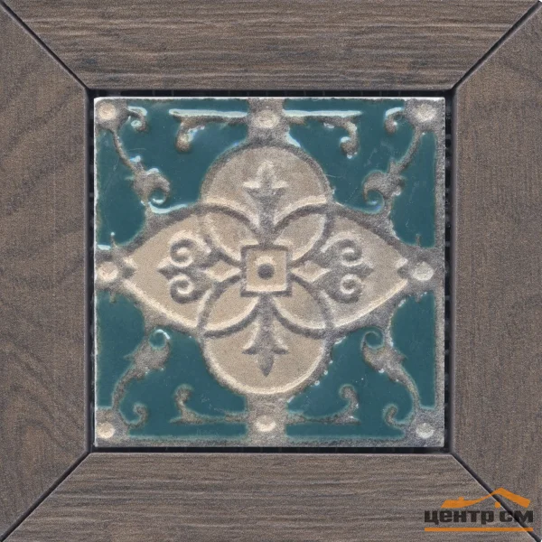 Плитка KERAMA MARAZZI Меранти венге мозаичный вставка 13х13х11 арт.ID60