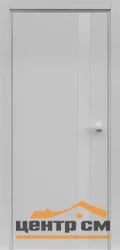Дверь "ART LINE" UNO Chiaro Patina стекло locabel Rall 9003 70, эмаль