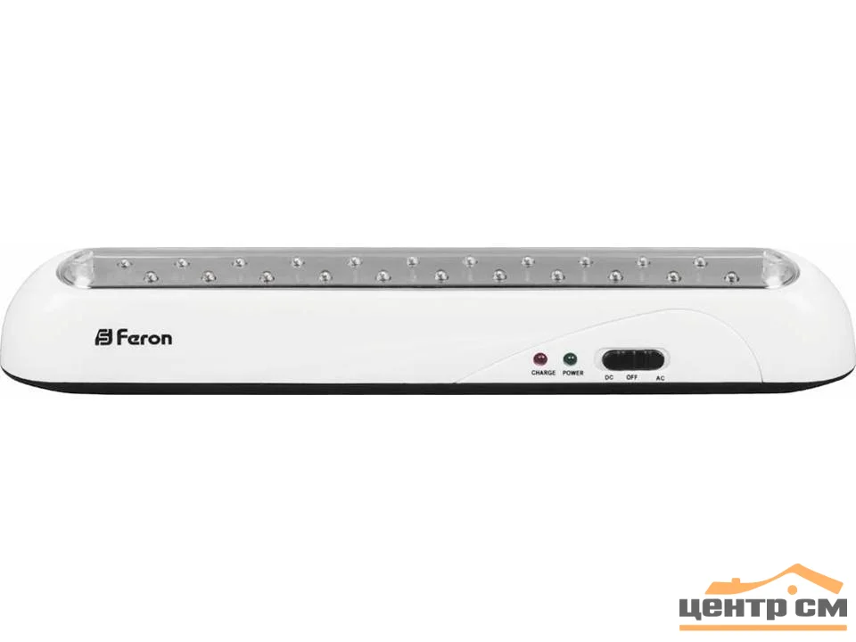 Светильник Feron аккумуляторный, 22LED AC/DC, белый, EL14