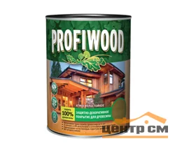 Защитно-декоративное покрытие для древесины EMPILS PROFIWOOD махагон 0,7 кг