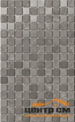 Плитка KERAMA MARAZZI Гран Пале Декор серый мозаичный 25х40х8 арт.MM6361