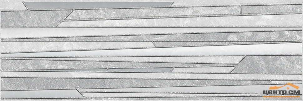 Плитка LAPARET Alcor Tresor серый декор 20х60 арт.17-03-06-1187-0