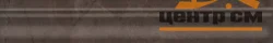 Плитка KERAMA MARAZZI Версаль Бордюр Багет коричневый обрезной 30х5х19 арт.BLC014R