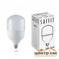 Лампа светодиодная 30W E27-E40 230V 4000K (белый) Колба SAFFIT, SBHP1030