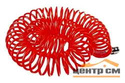 Шланг пневматический 15 метров QUATTRO ELEMENTI, спиральный, разъем EURO