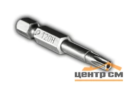 Бита отверточная Torx Tamper-20 х 50мм (2шт), блистер, ПРАКТИКА "Профи"