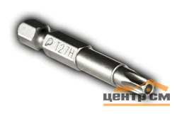 Бита отверточная Torx Tamper-27 х 50мм (2шт), блистер, ПРАКТИКА "Профи"