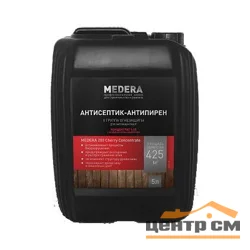 Огнебиозащита MEDERA 200 - Cherry конц. 1:15, 5л (2 гр. огнезащиты) для наруж. работ