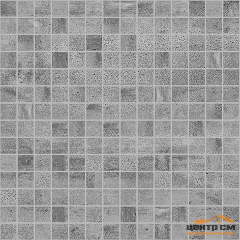 Плитка LAPARET Concrete Мозаика тёмно-серый 30х30