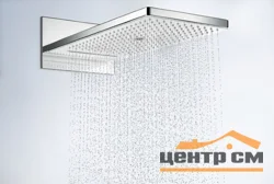 Душ верхний HANSGROHE Raindance Rainmaker Select 586*258мм, 3jet, хром/белый