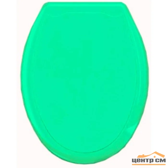 Сиденье для унитаза LIBERO "Kлассик" зеленое пластик