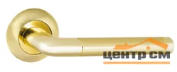 Ручка дверная PUNTO REX TL SG/GP-4 матовое золото/золото 105 мм