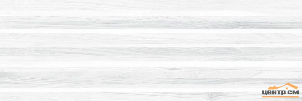 Плитка LAPARET Zen полоски белая стена 20х60 арт.60038