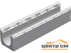 Лоток водоотводный GIDROLICA BGU-Z DN150 E600 с оцинкованной насадкой № 10-0, 1000*213*265 мм арт.14672