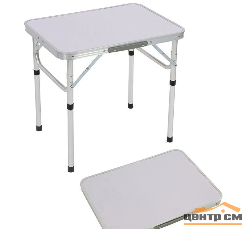Стол складной ECOS TD-03 (60*45*56 см) алюминий + мдф