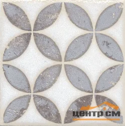 Плитка KERAMA MARAZZI Амальфи вставка орнамент коричневый 9,9x9,9x7 арт. STG\A401\1266