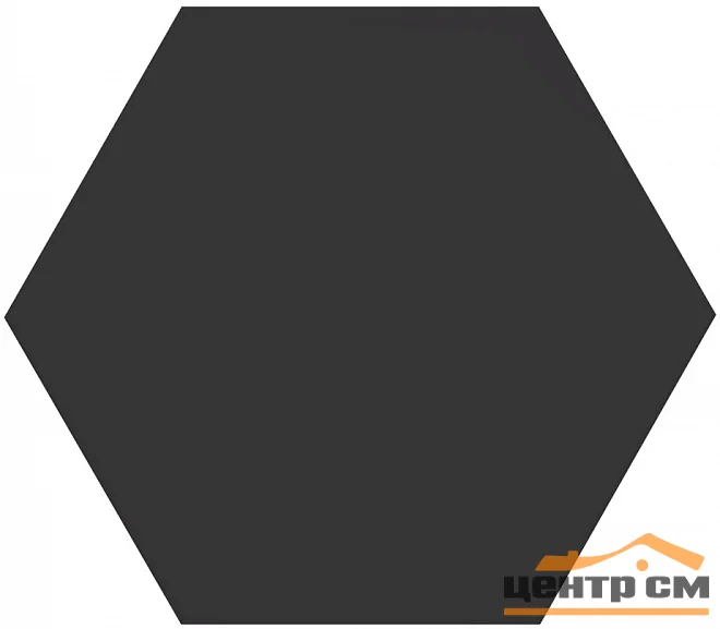 Плитка KERAMA MARAZZI Буранелли чёрный 20x23,1x6,9 арт. 24002