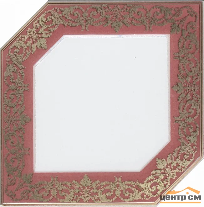 Плитка KERAMA MARAZZI Клемансо декор розовый 15x15x6,9 арт. HGD\B250\18000