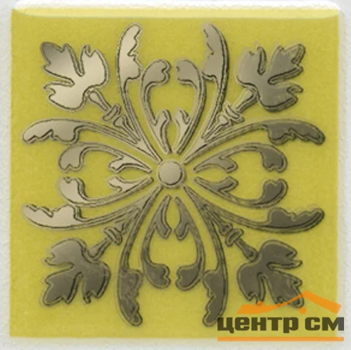 Плитка KERAMA MARAZZI Клемансо вставка оливковый 4,9x4,9x6,9 арт. HGD\B252\5246