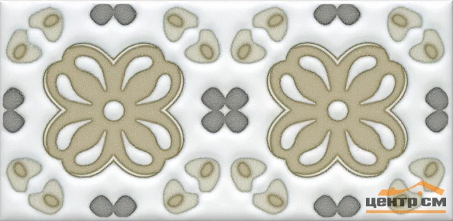 Плитка KERAMA MARAZZI Клемансо декор орнамент 7,4x15x6,9 арт. STG\A616\16000