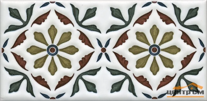 Плитка KERAMA MARAZZI Клемансо декор орнамент 7,4x15x6,9 арт. STG\A618\16000