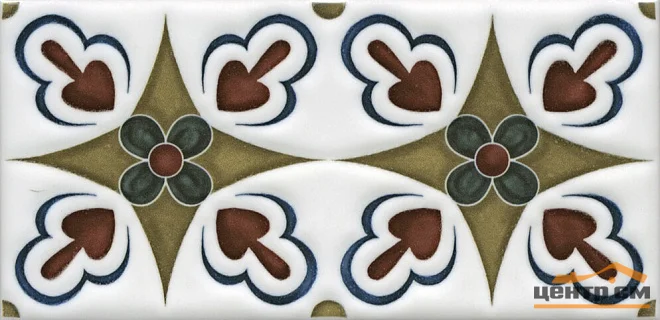 Плитка KERAMA MARAZZI Клемансо декор орнамент 7,4x15x6,9 арт. STG\A620\16000