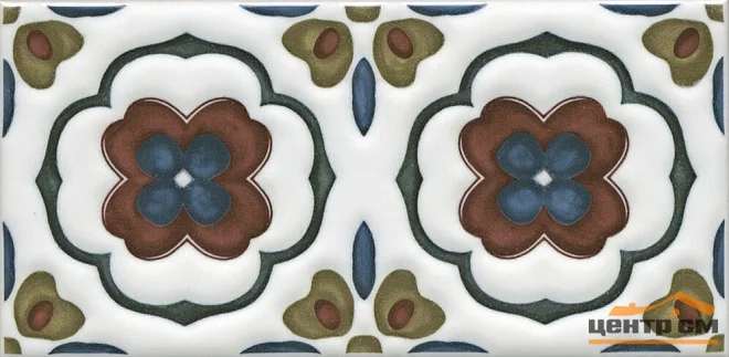 Плитка KERAMA MARAZZI Клемансо декор орнамент 7,4x15x6,9 арт. STG\B617\16000