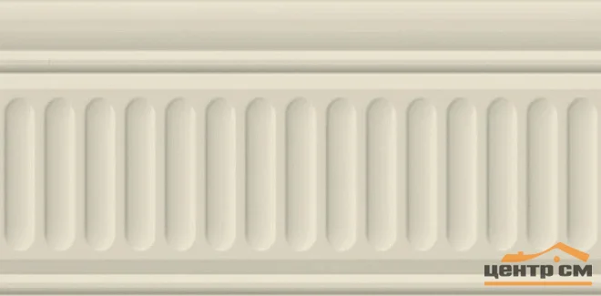 Плитка KERAMA MARAZZI Бланше серый структурированный бордюр 20х9,9х9,2 арт.19050\3F