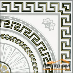 Плитка PiezaRosa Цезарь белый декор для пола 33х33 арт.352501