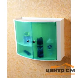 Полка- шкафчик Прима Нова зеленый В-11