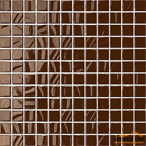 Плитка KERAMA MARAZZI Темари темно-коричневая мозаичная 29,8х29,8 арт.20046