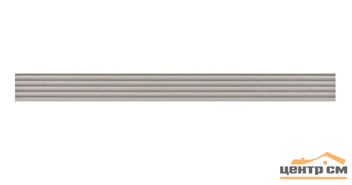 Плитка KERAMA MARAZZI Монфорте бордюр беж структура обрезной 40x3,4x9 арт. LSA011R
