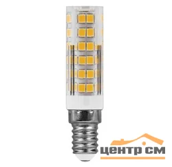 Лампа светодиодная 7W E14(JCD) 230V 4000K (белый) Feron, LB-433