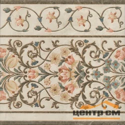Плитка KERAMA MARAZZI Лирия ковёр лаппатированный декор пол 40,2x40,2x8 арт.VT\A16\SG1544L