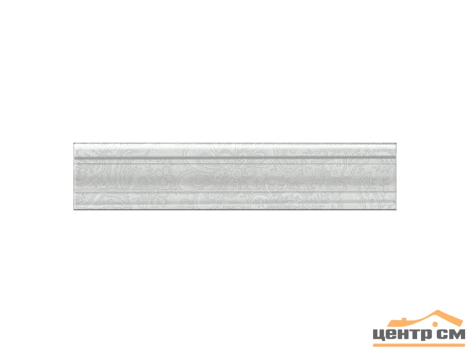 Плитка KERAMA MARAZZI Ауленсия серый багет бордюр 25x5,5x18 арт.BLE017