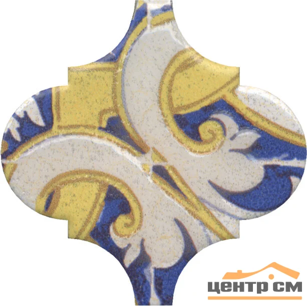Плитка KERAMA MARAZZI Арабески Майолика декор орнамент 6,5x6,5x7 арт.OP\A160\65000