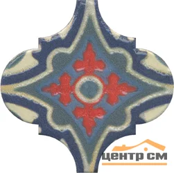 Плитка KERAMA MARAZZI Арабески Майолика декор орнамент 6,5x6,5x7 арт.OS\A29\65000