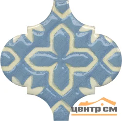 Плитка KERAMA MARAZZI Арабески Майолика декор орнамент 6,5x6,5x7 арт.OS\A37\65000