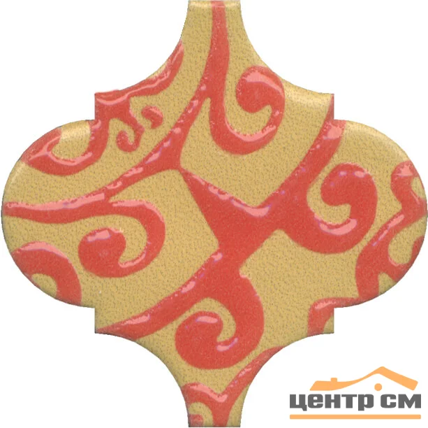 Плитка KERAMA MARAZZI Арабески Майолика декор орнамент 6,5x6,5x7 арт.OS\A39\65000