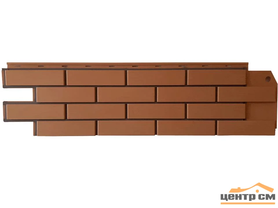 Панель фасадная BrickPanel кирпич бежевый 1,19*0,32 м (S=0.38м2)
