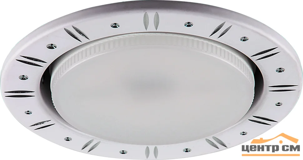 Светильник точечный Feron DL393 15W 230V GX53, белый без лампы