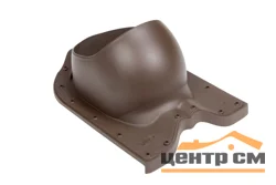 Элемент проходной VILPE KVINTA PLUS (Nera) RR 32 (коричневый) для металлочерепицы