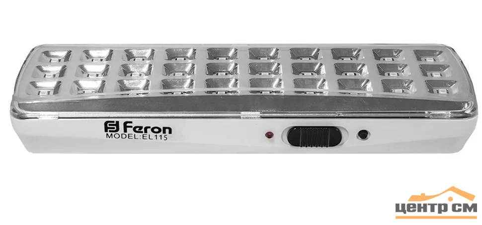 Светильник Feron аккумуляторный, 30LED DC, белый, EL115