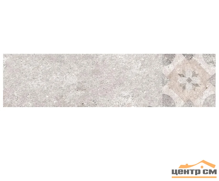 Керамогранит ProGRES "Мальта" серый, глазурованный 80х20 арт.780771