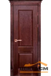 Дверь ОКА "Классик №1" глухая махагон 70 (DSW)
